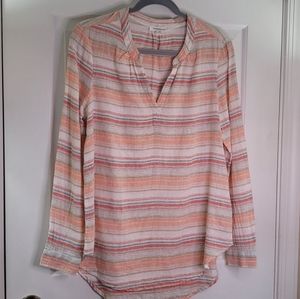beachlunchlounge linen pullover tunic